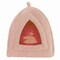 Pet Adobe Cat Pet Bed, Igloo Soft Indoor Enclosed Covered Tent House for Cats, Kittens, and Small Pets (Pink) 205100MYP - alternate 6
